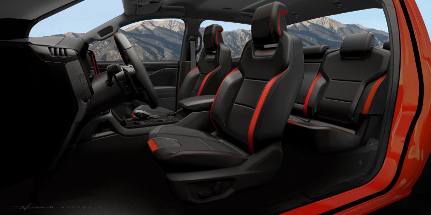 2023 Ford Ranger Raptor - Interior, Seats Wallpaper 850x425 #49