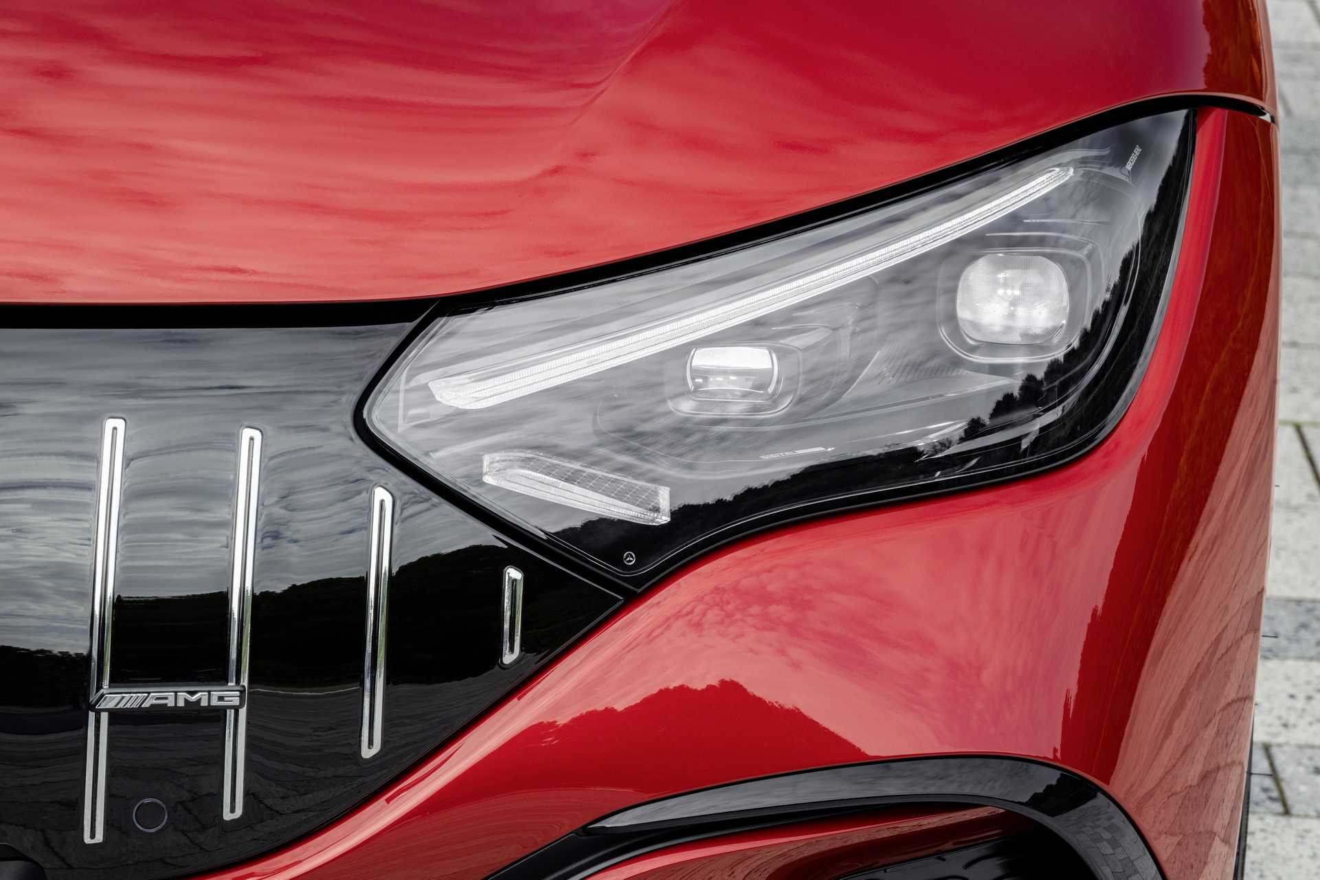 Download 2023 Mercedes-AMG EQE 43 4Matic - Headlight HD Wallpaper 1921x1281 #34