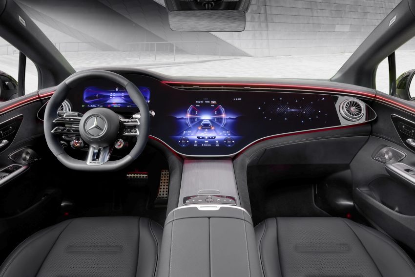 2023 Mercedes-AMG EQE 43 4Matic - Interior, Cockpit Wallpaper 850x567 #41