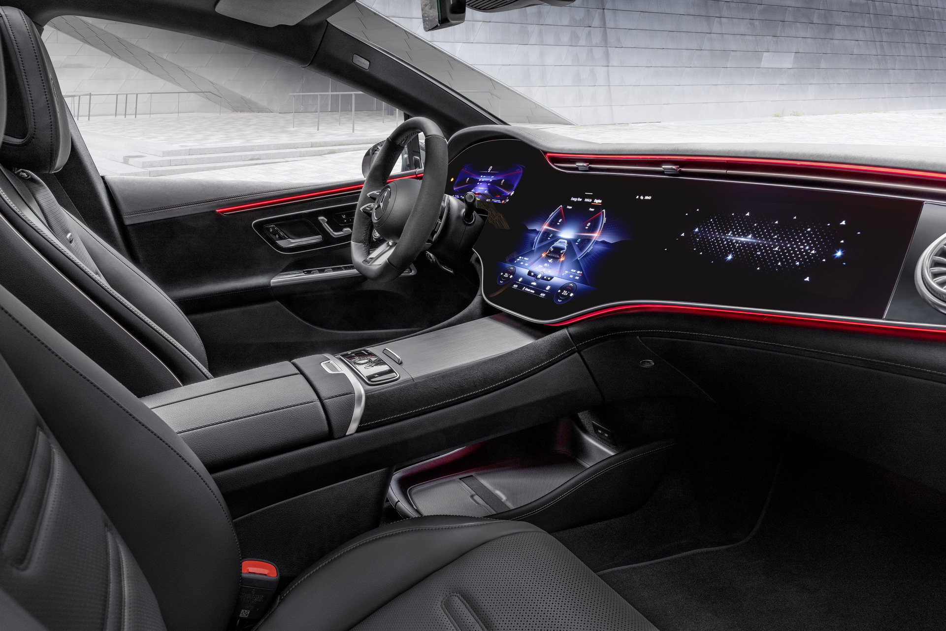 Download 2023 Mercedes-AMG EQE 43 4Matic - Interior HD Wallpaper 1921x1281 #40