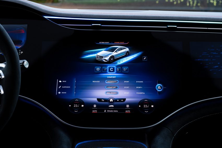 2023 Mercedes-AMG EQE 53 4Matic+ - Central Console Wallpaper 850x567 #60
