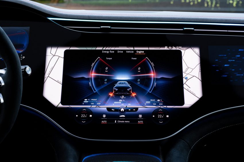 2023 Mercedes-AMG EQE 53 4Matic+ - Central Console Wallpaper 850x567 #52