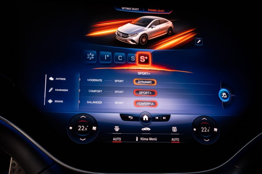 2023 Mercedes-AMG EQE 53 4Matic+ - Central Console Wallpaper 850x567 #134