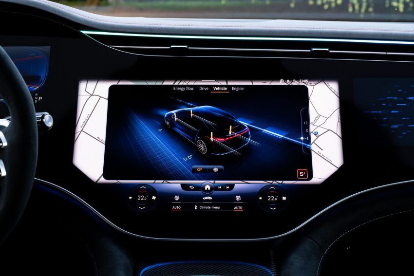2023 Mercedes-AMG EQE 53 4Matic+ - Central Console Wallpaper 850x567 #53