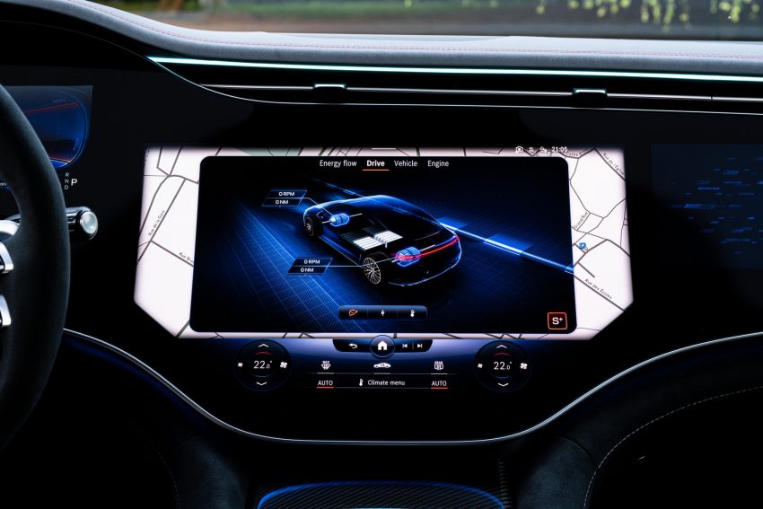 2023 Mercedes-AMG EQE 53 4Matic+ - Central Console Wallpaper 850x567 #54