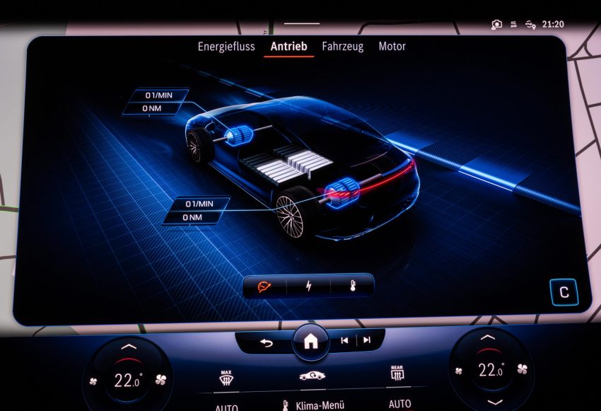 2023 Mercedes-AMG EQE 53 4Matic+ - Central Console Wallpaper 850x581 #132