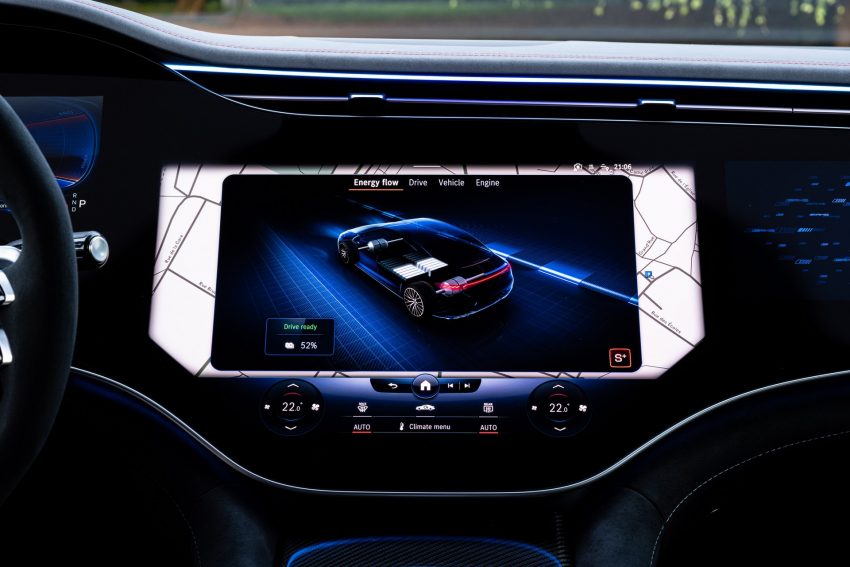 2023 Mercedes-AMG EQE 53 4Matic+ - Central Console Wallpaper 850x567 #55