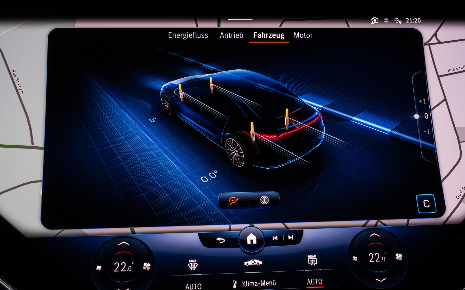 Download 2023 Mercedes-AMG EQE 53 4Matic+ - Central Console HD Wallpaper 1920x1199 #131