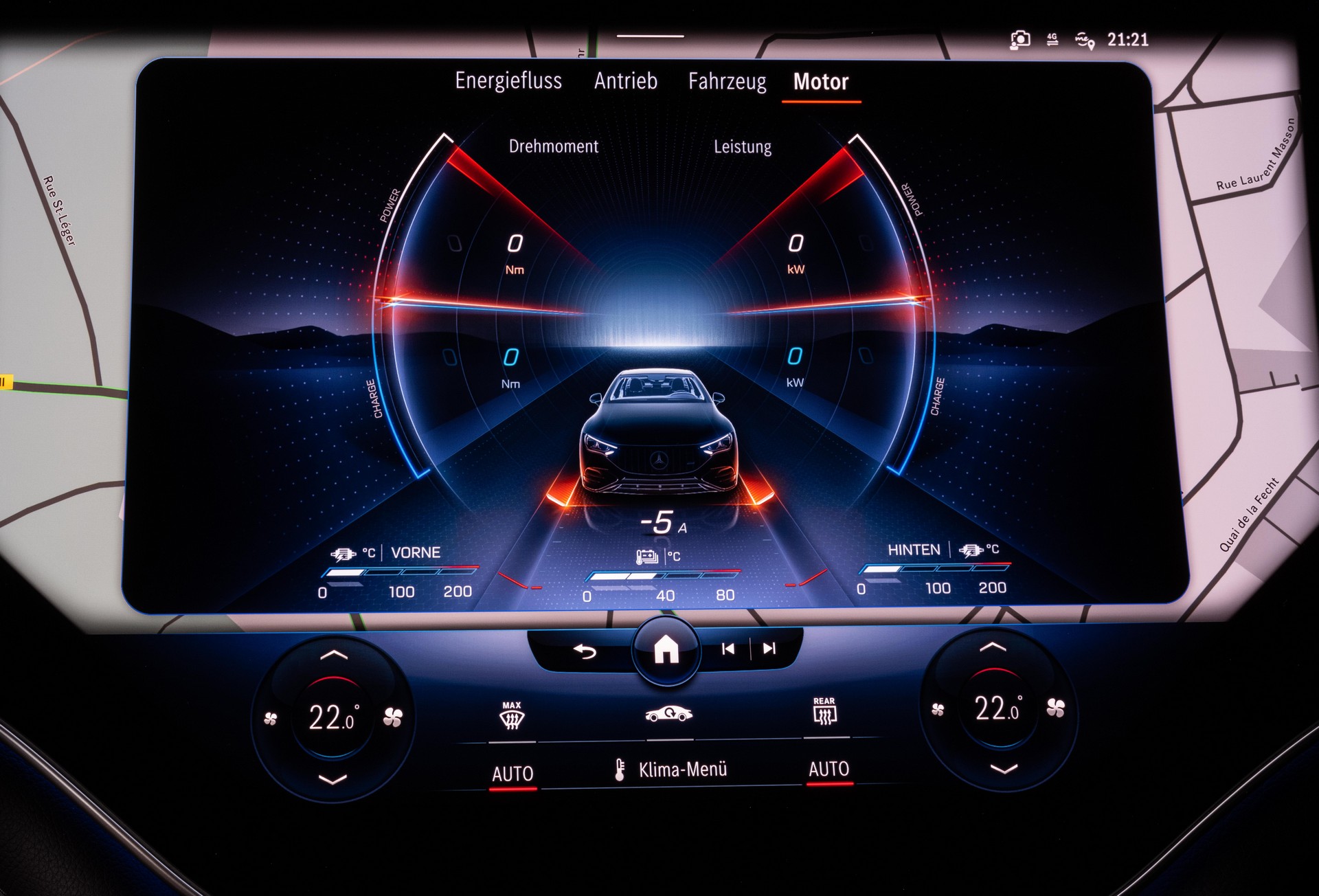 Download 2023 Mercedes-AMG EQE 53 4Matic+ - Central Console HD Wallpaper 1920x1304 #130