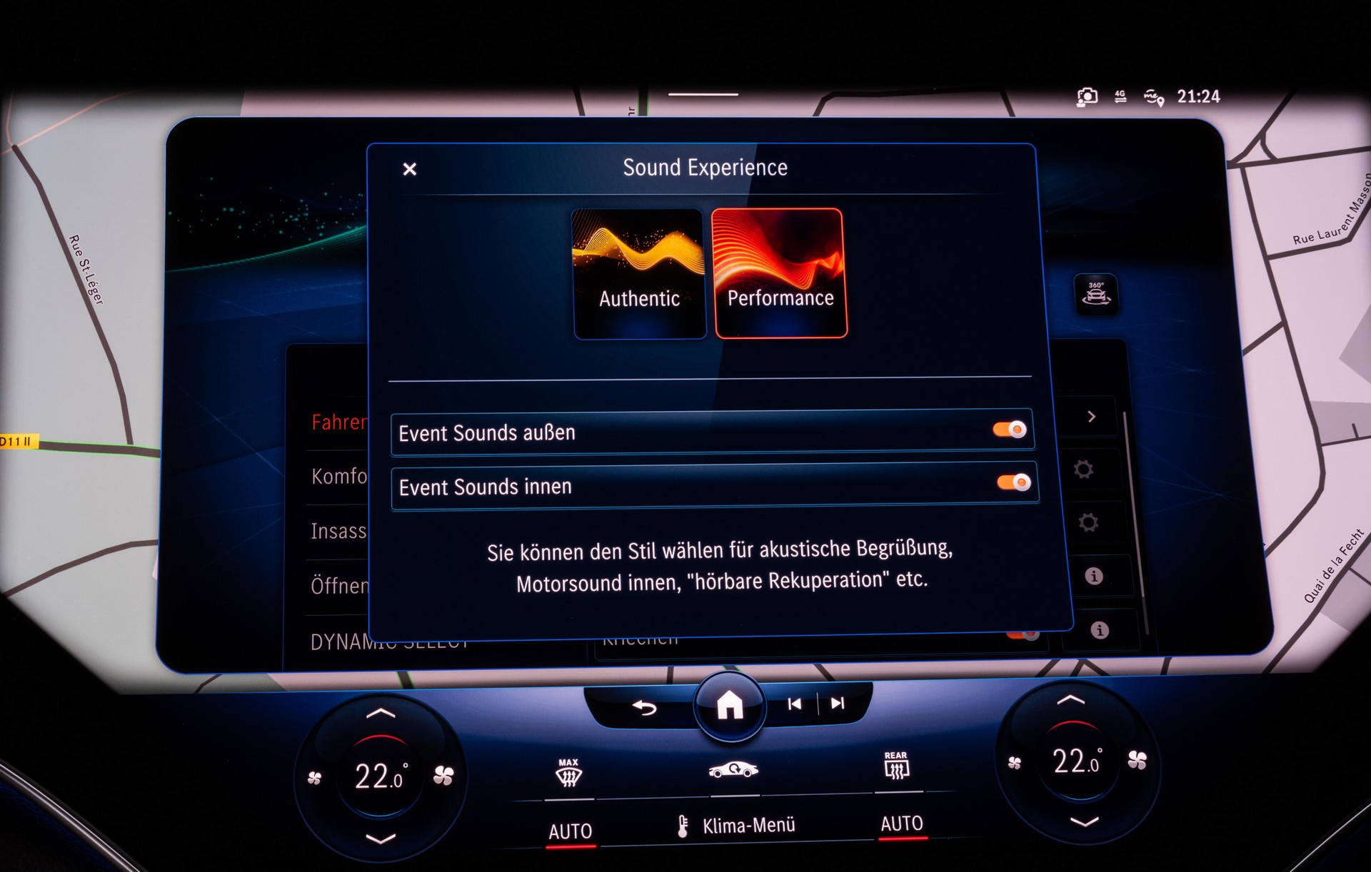 Download 2023 Mercedes-AMG EQE 53 4Matic+ - Central Console HD Wallpaper 1920x1222 #129