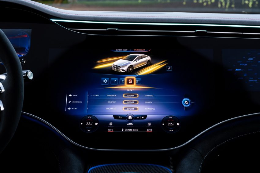 2023 Mercedes-AMG EQE 53 4Matic+ - Central Console Wallpaper 850x567 #58