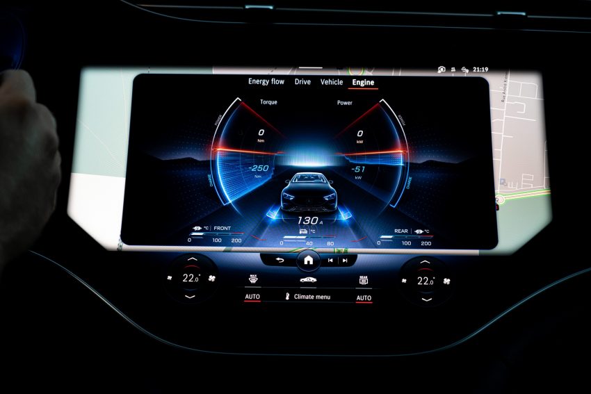 2023 Mercedes-AMG EQE 53 4Matic+ - Central Console Wallpaper 850x567 #63