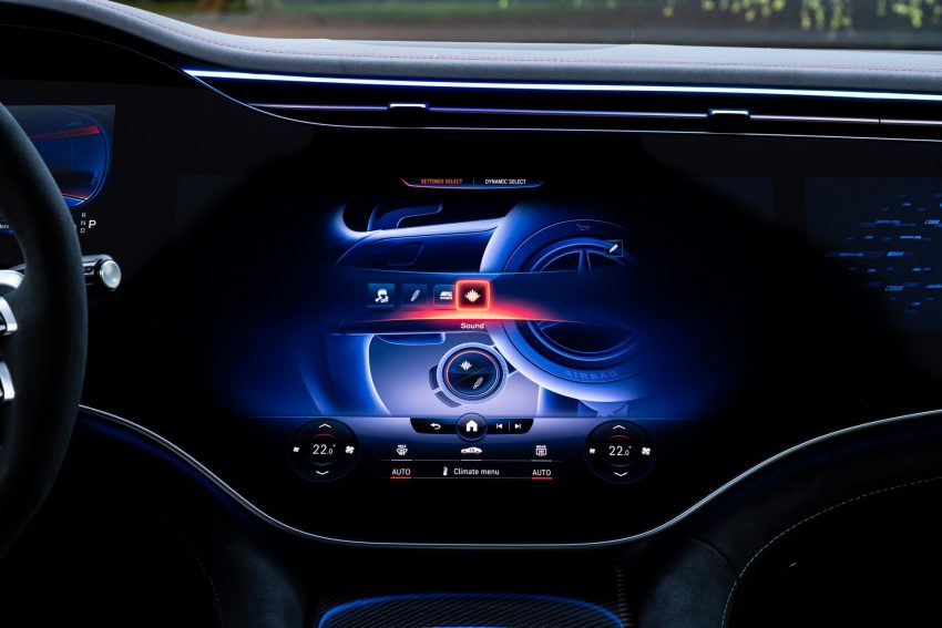 2023 Mercedes-AMG EQE 53 4Matic+ - Central Console Wallpaper 850x567 #59