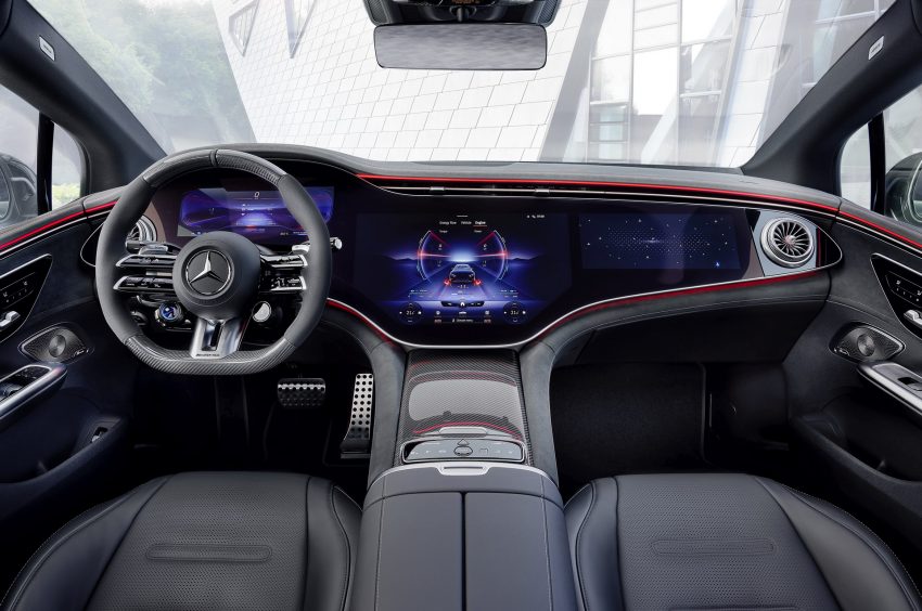 2023 Mercedes-AMG EQE 53 4Matic+ - Interior, Cockpit Wallpaper 850x564 #174