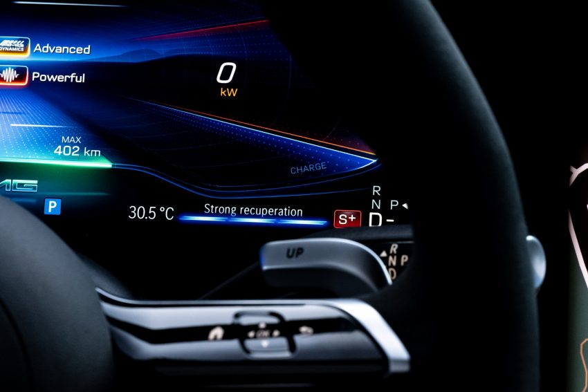 2023 Mercedes-AMG EQE 53 4Matic+ - Paddle Shifters Wallpaper 850x567 #48