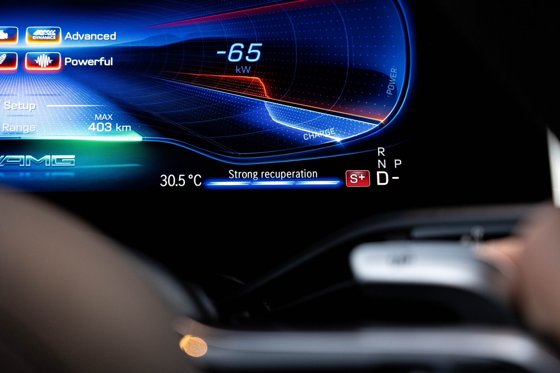 Download 2023 Mercedes-AMG EQE 53 4Matic+ - Paddle Shifters HD Wallpaper 1920x1280 #47