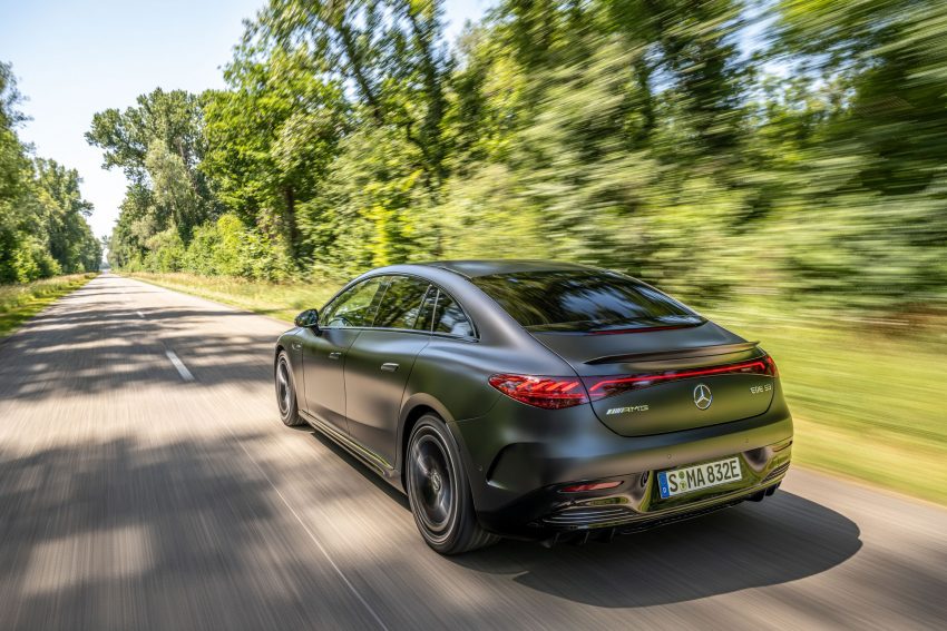 2023 Mercedes-AMG EQE 53 4Matic+ - Rear Three-Quarter Wallpaper 850x567 #16