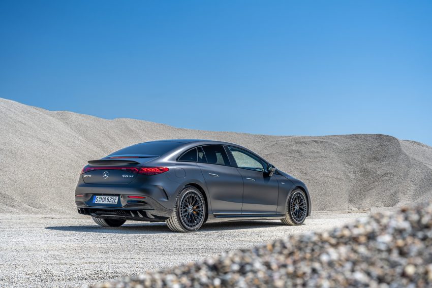 2023 Mercedes-AMG EQE 53 4Matic+ - Rear Three-Quarter Wallpaper 850x567 #10