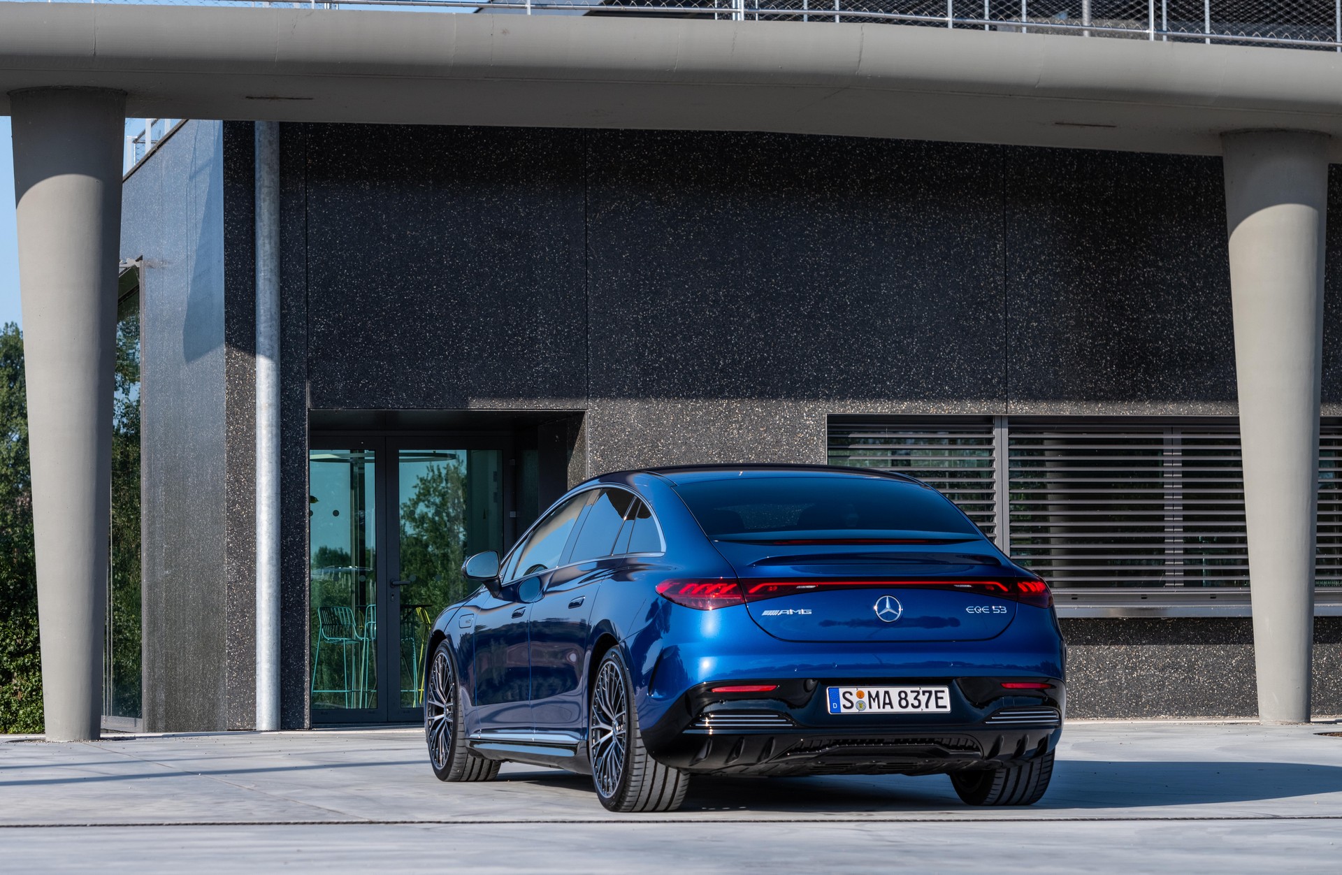 Download 2023 Mercedes-AMG EQE 53 4Matic+ - Rear HD Wallpaper 1920x1252 #94