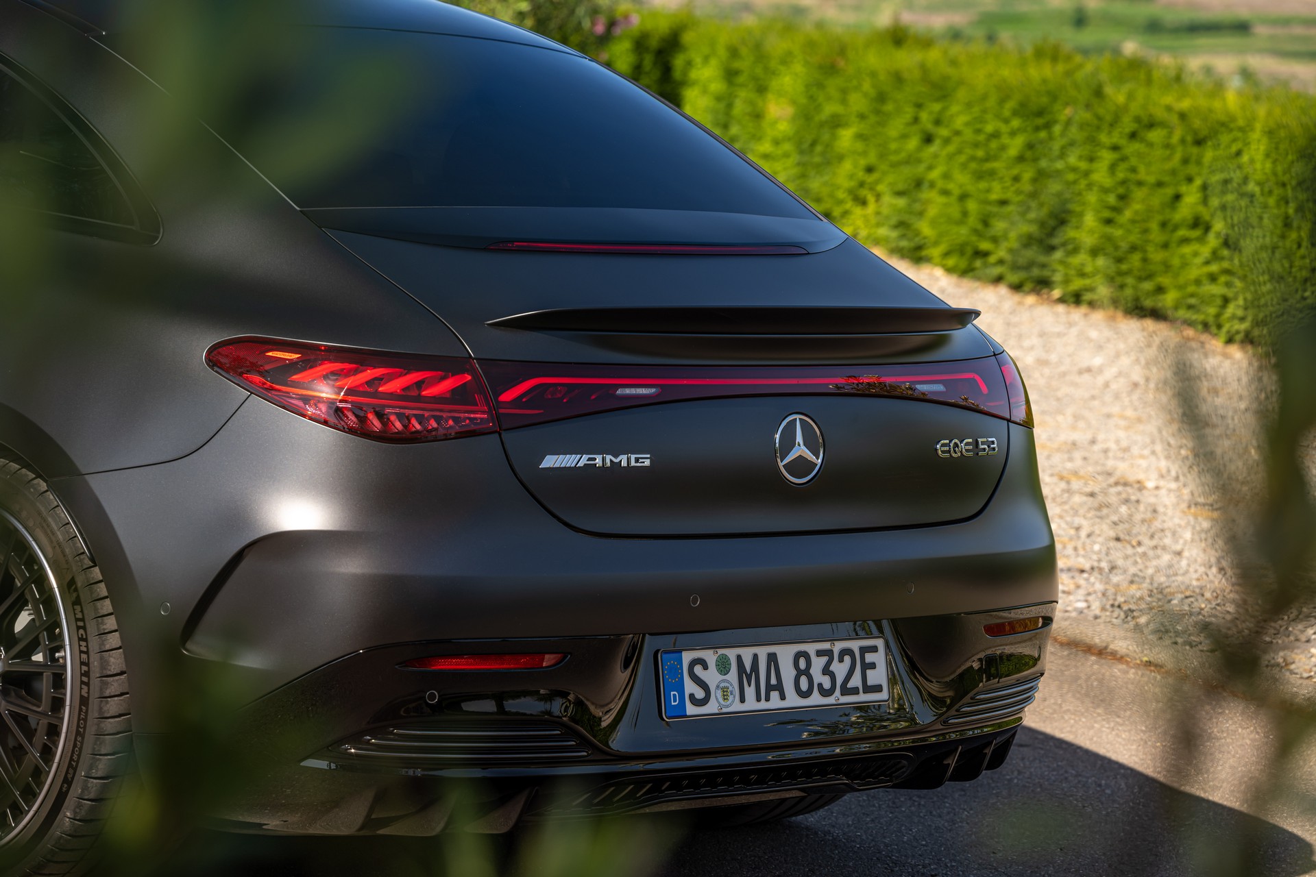 Download 2023 Mercedes-AMG EQE 53 4Matic+ - Rear HD Wallpaper 1920x1280 #39