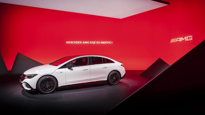 2023 Mercedes-AMG EQE 53 4Matic+ - Side Wallpaper 850x478 #190