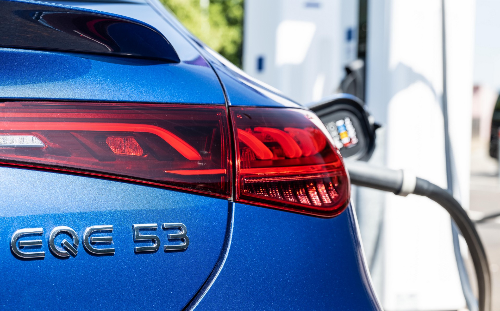 Download 2023 Mercedes-AMG EQE 53 4Matic+ - Tail Light HD Wallpaper 1920x1197 #120