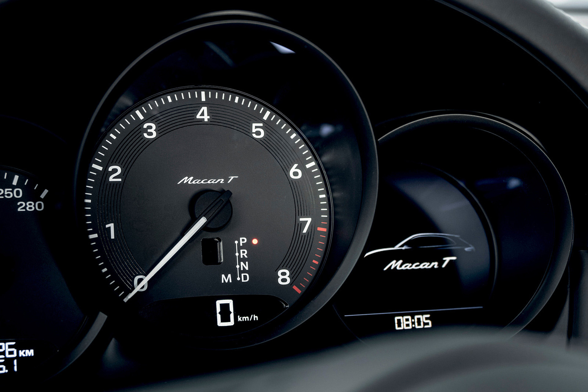 Download 2023 Porsche Macan T - Instrument Cluster HD Wallpaper 1921x1280 #150