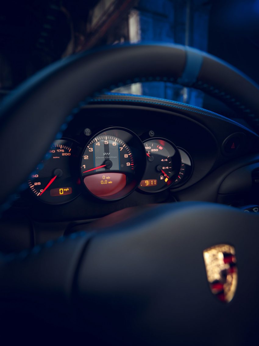 022 Porsche 911 Classic Club Coupe - Interior, Steering Wheel Phone Wallpaper 850x1133 #21