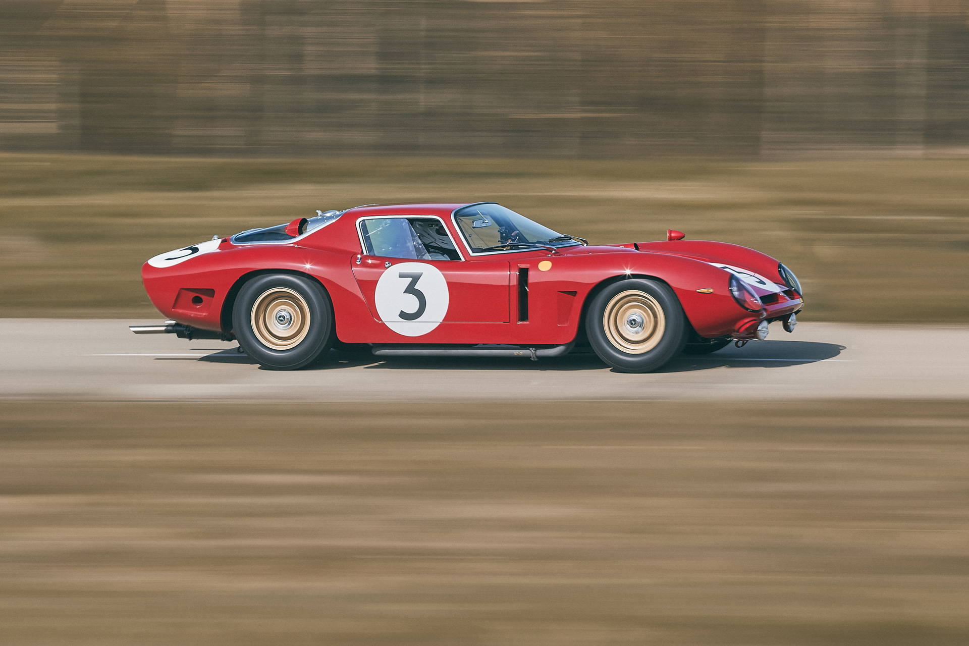 Download 1960 Bizzarrini 5300 GT Corsa Revival - Side HD Wallpaper 1920x1280 #5