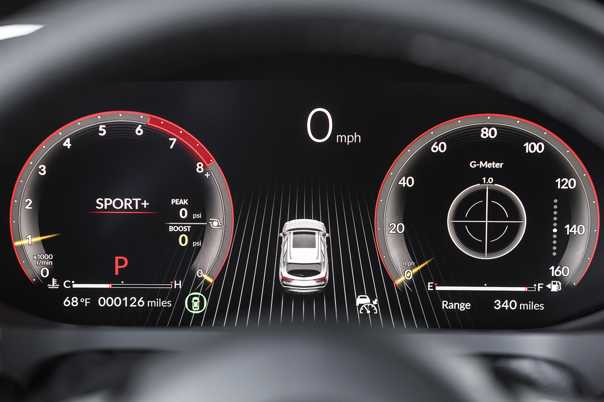 Download 2022 Acura MDX Type S - Digital Instrument Cluster HD Wallpaper 1921x1280 #33