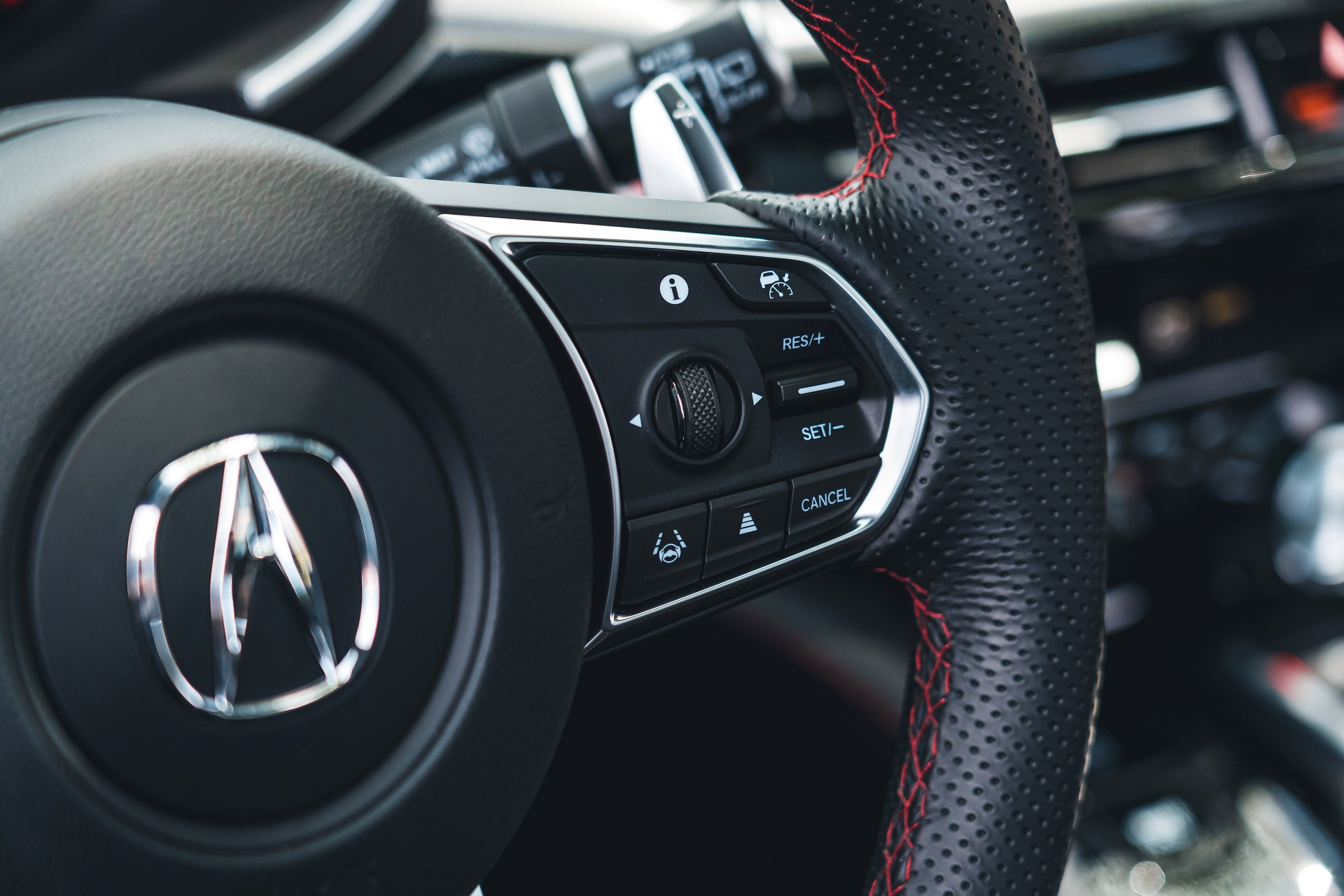 Download 2022 Acura MDX Type S - Interior, Steering Wheel HD Wallpaper 1920x1280 #95