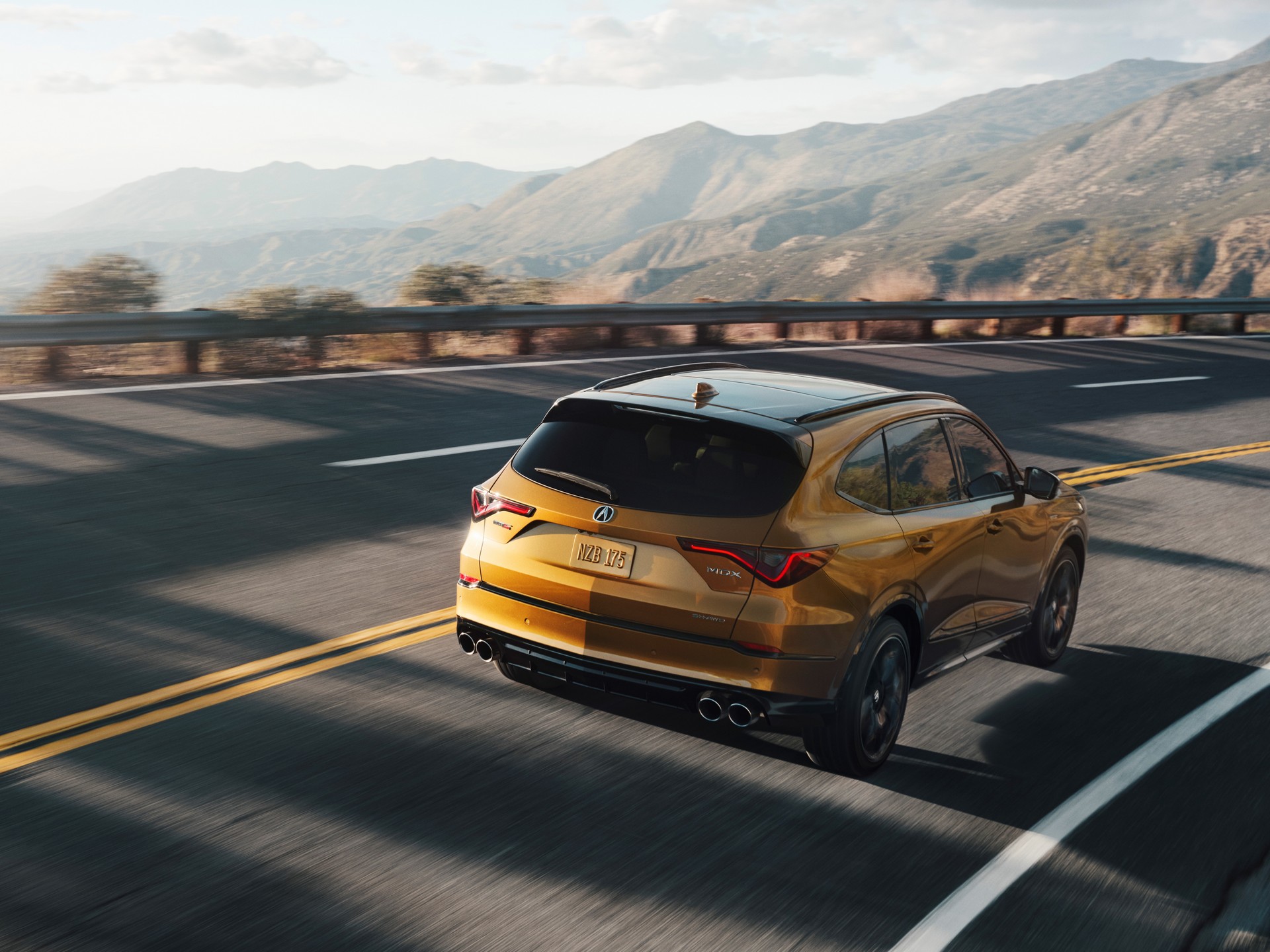 Download 2022 Acura MDX Type S - Rear Three-Quarter HD Wallpaper 1920x1440 #47