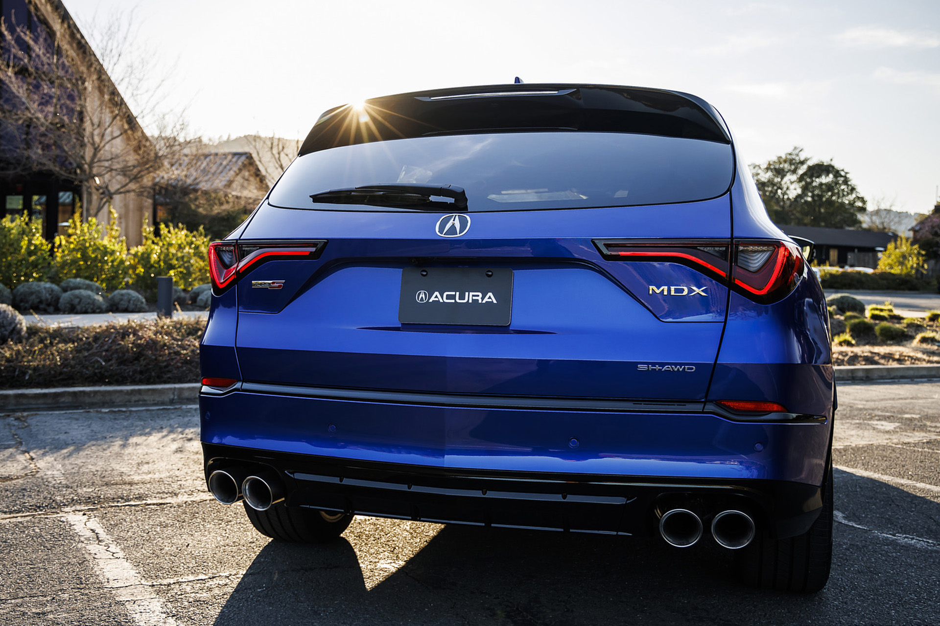 Download 2022 Acura MDX Type S - Rear HD Wallpaper 1920x1280 #8