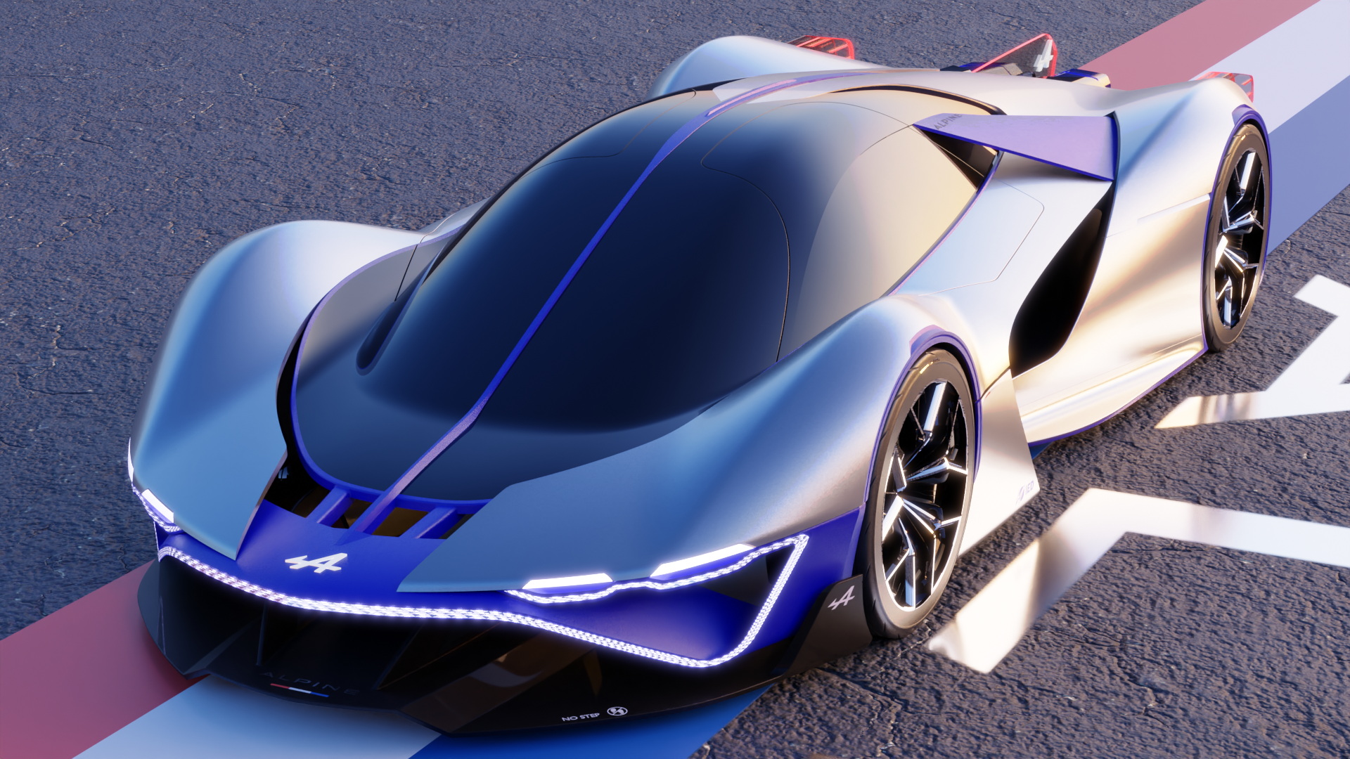 Download 2022 Alpine A4810 by IED Concept - Design Sketch HD Wallpaper 1920x1080 #24