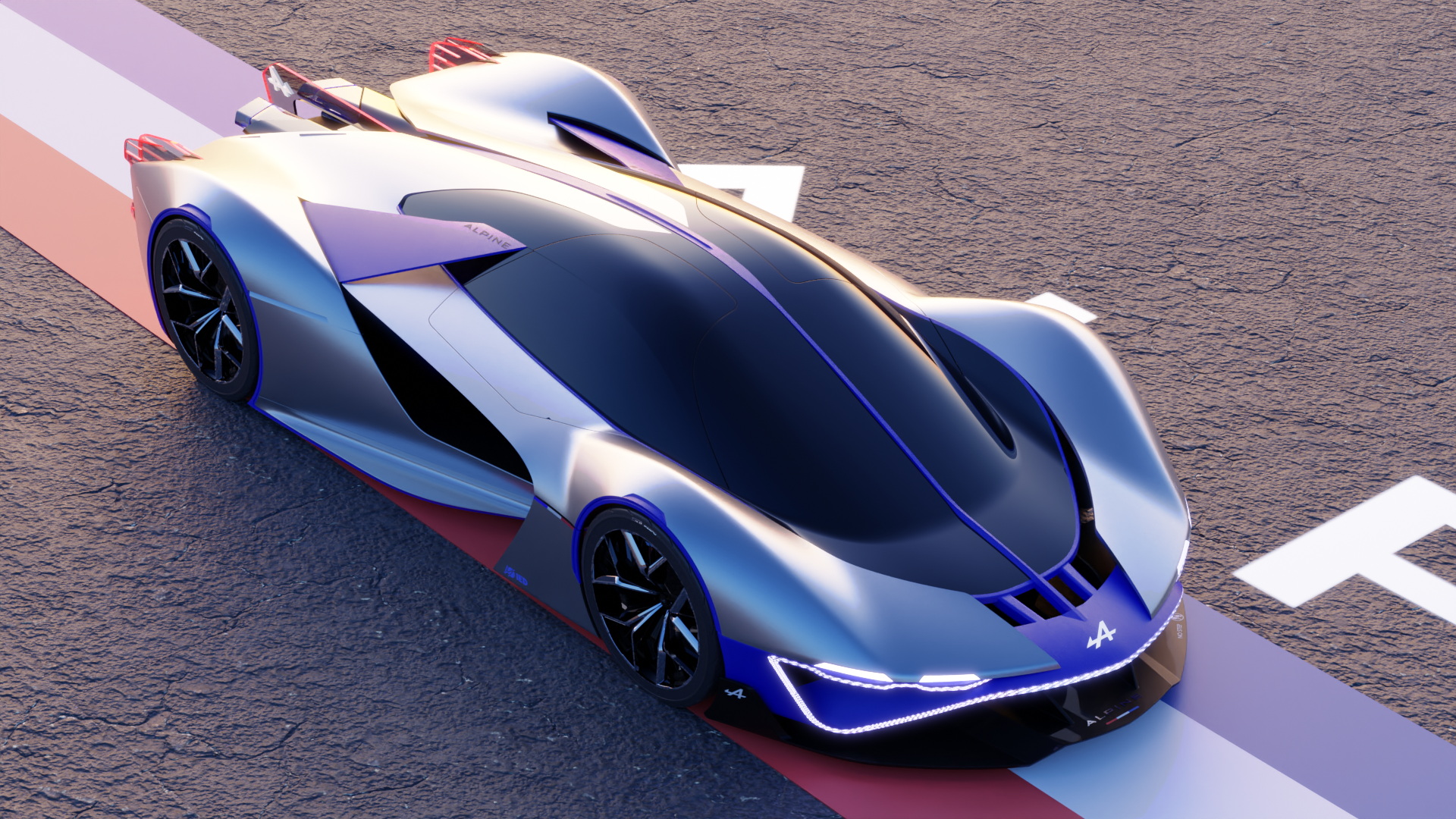 Download 2022 Alpine A4810 by IED Concept - Design Sketch HD Wallpaper 1920x1080 #25