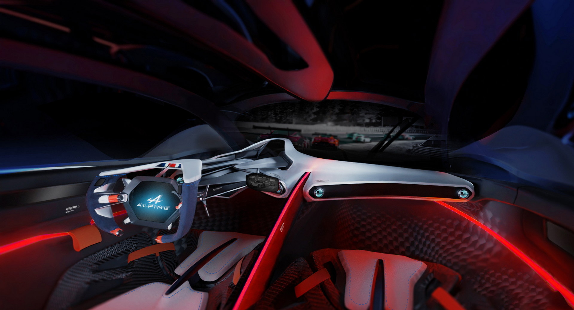 Download 2022 Alpine A4810 by IED Concept - Design Sketch HD Wallpaper 1920x1038 #29