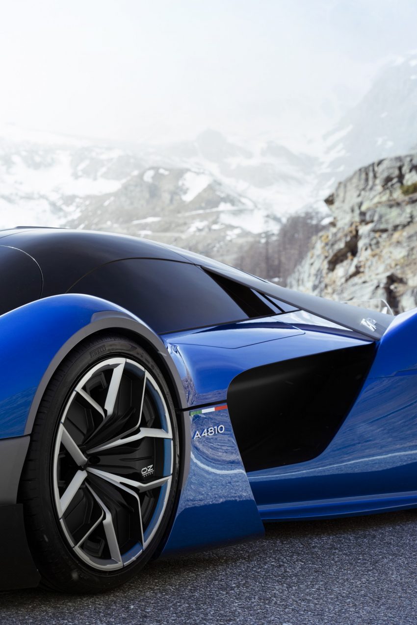 2022 Alpine A4810 by IED Concept - Detail Phone Wallpaper 850x1275 #7