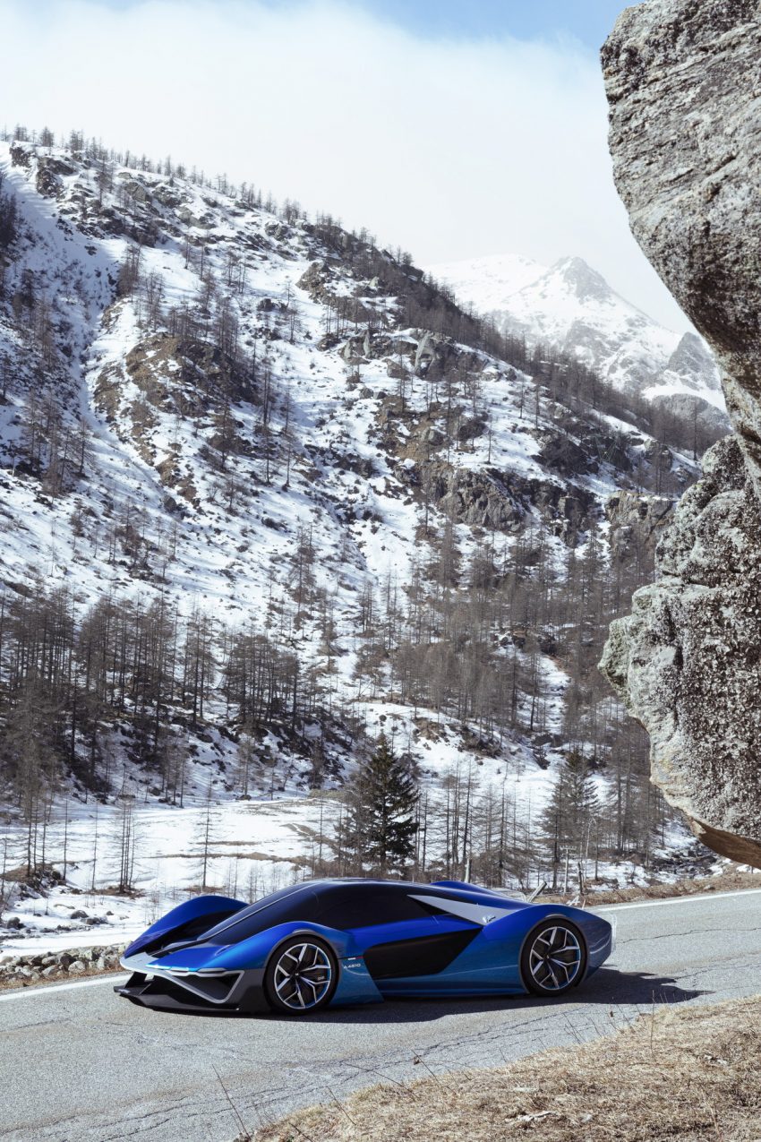2022 Alpine A4810 by IED Concept - Front Three-Quarter Phone Wallpaper 850x1275 #2