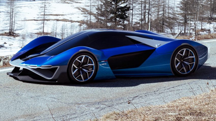 2022 Alpine A4810 by IED Concept - Front Three-Quarter Wallpaper 850x478 #3