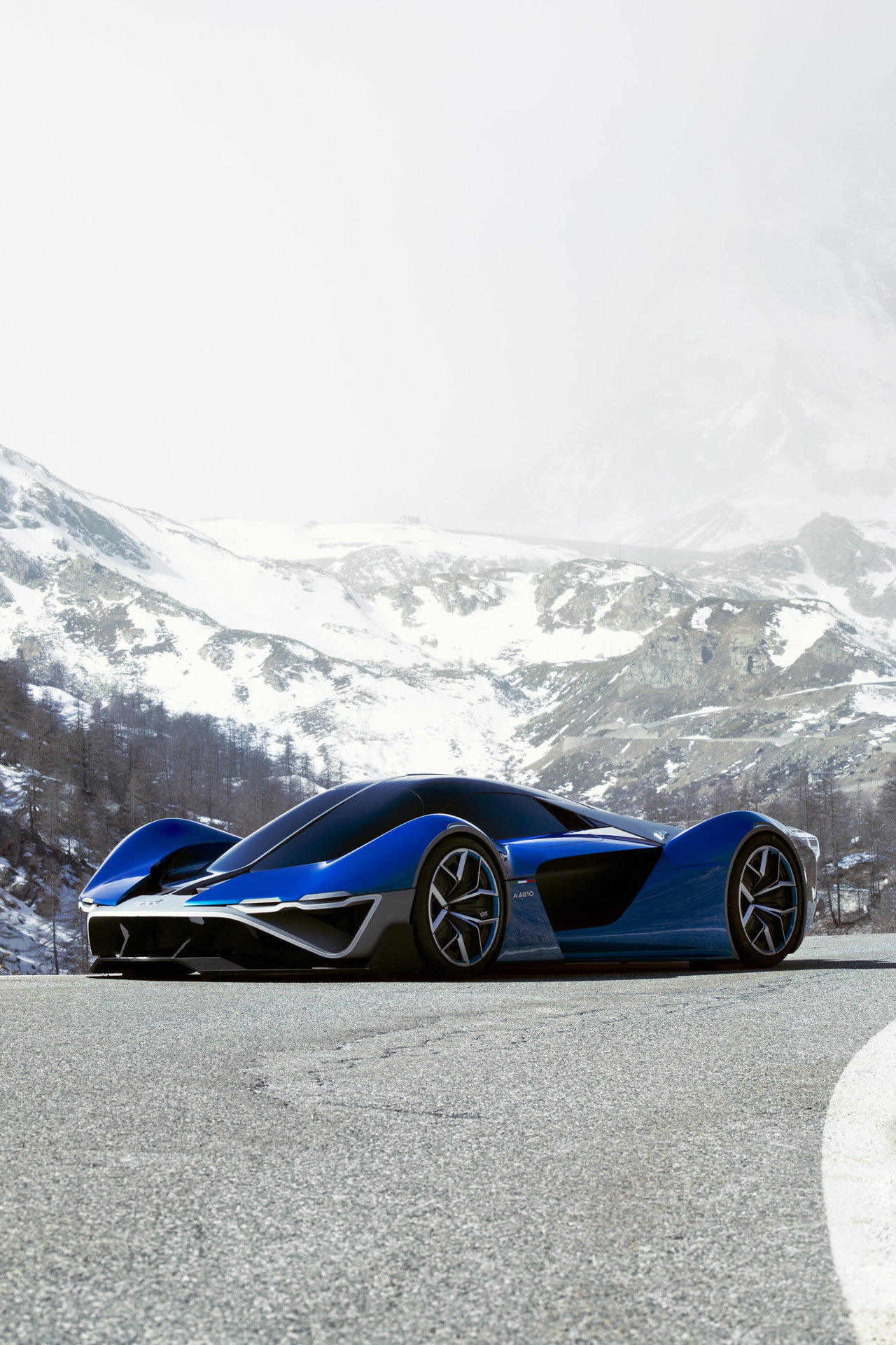 Download 2022 Alpine A4810 by IED Concept - Front Three-Quarter HD Phone Wallpaper 1280x1920 #5