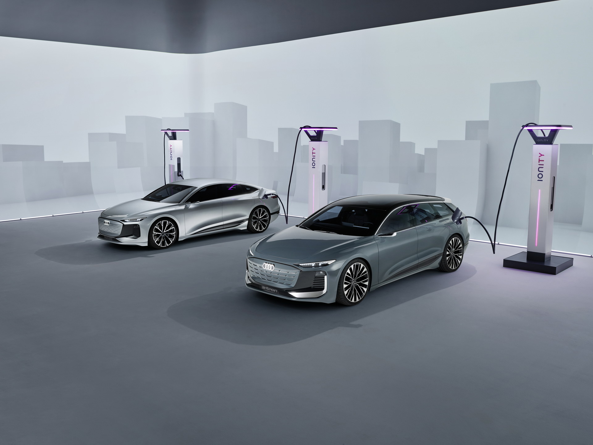Download 2022 Audi A6 Avant e-tron Concept - Charging HD Wallpaper 1920x1440 #54