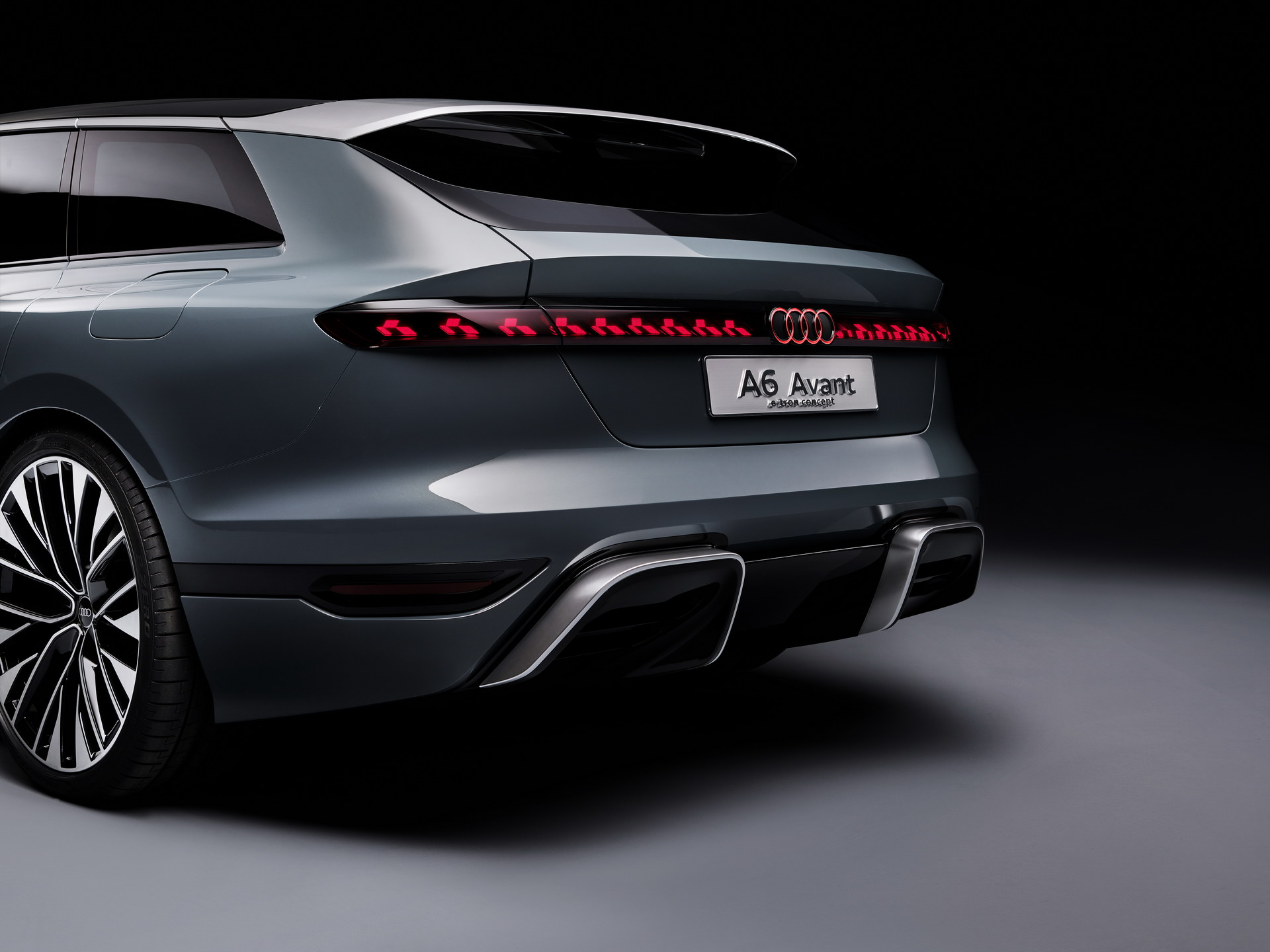 Download 2022 Audi A6 Avant e-tron Concept - Detail HD Wallpaper 1920x1440 #65
