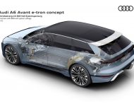 2022 Audi A6 Avant e-tron Concept - Drivetrain with 800-volt system voltage Wallpaper 190x150