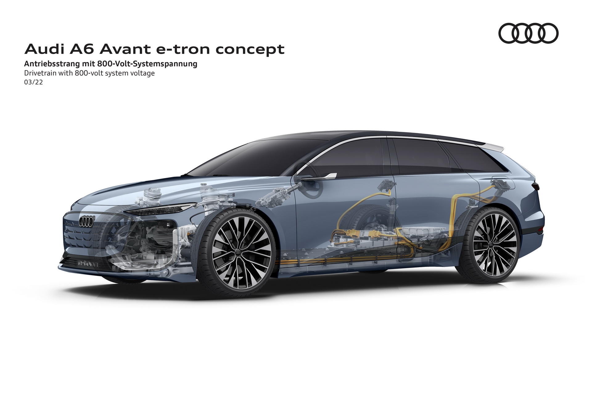 Download 2022 Audi A6 Avant e-tron Concept - Drivetrain with 800-volt system voltage HD Wallpaper 1920x1358 #68