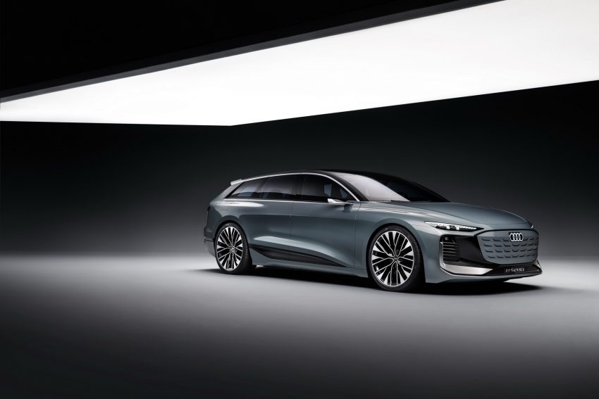 2022 Audi A6 Avant e-tron Concept - Front Three-Quarter Wallpaper 850x567 #24