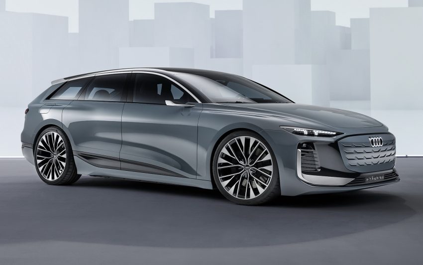 2022 Audi A6 Avant e-tron Concept - Front Three-Quarter Wallpaper 850x532 #31