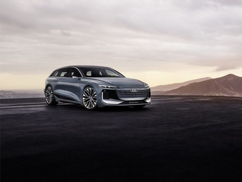 2022 Audi A6 Avant e-tron Concept - Front Three-Quarter Wallpaper 850x638 #17