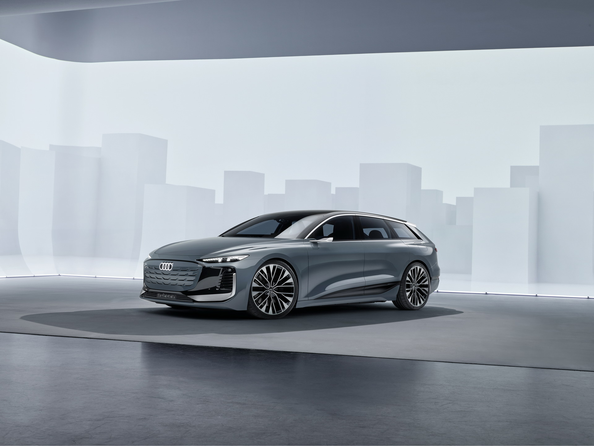Download 2022 Audi A6 Avant e-tron Concept - Front Three-Quarter HD Wallpaper 1920x1440 #38