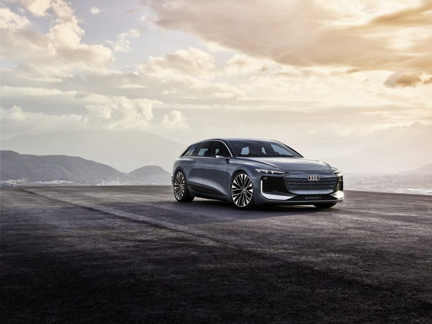 2022 Audi A6 Avant e-tron Concept - Front Three-Quarter Wallpaper 850x638 #18