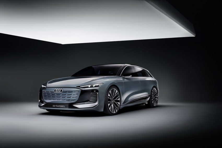 2022 Audi A6 Avant e-tron Concept - Front Three-Quarter Wallpaper 850x567 #26